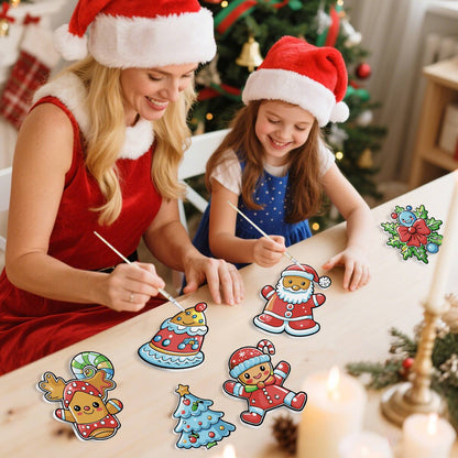 Bluebird Holly and Frosted Tree ornament set – image 10