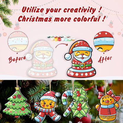 Holly Candy Canes and Cuties ornament set – image 5