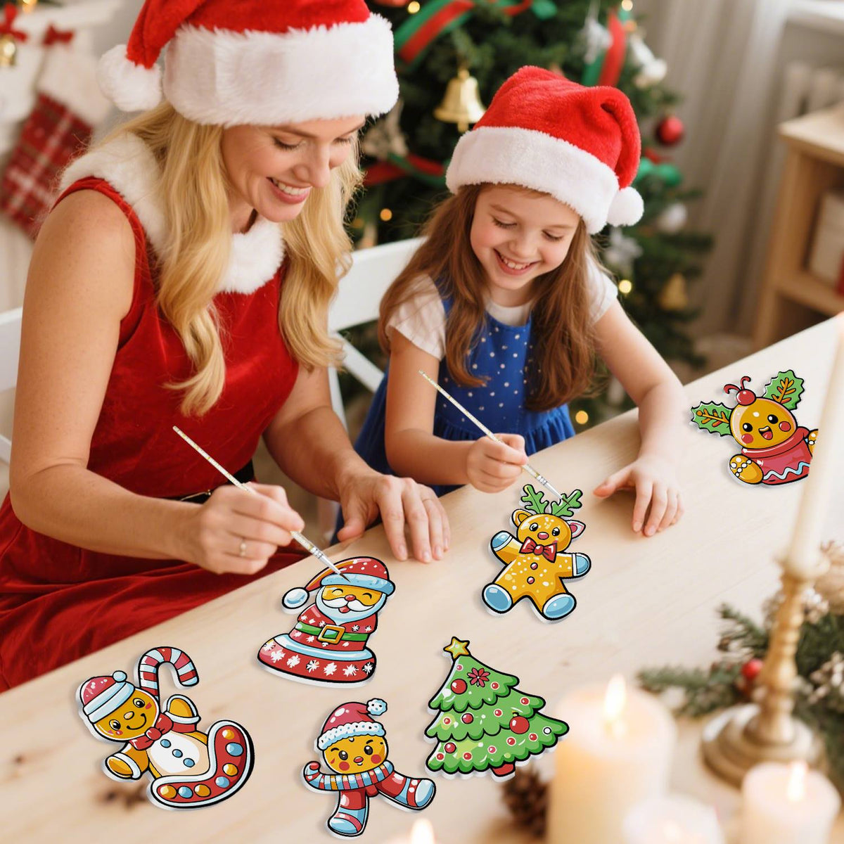 Holly Candy Canes and Cuties ornament set – image 10