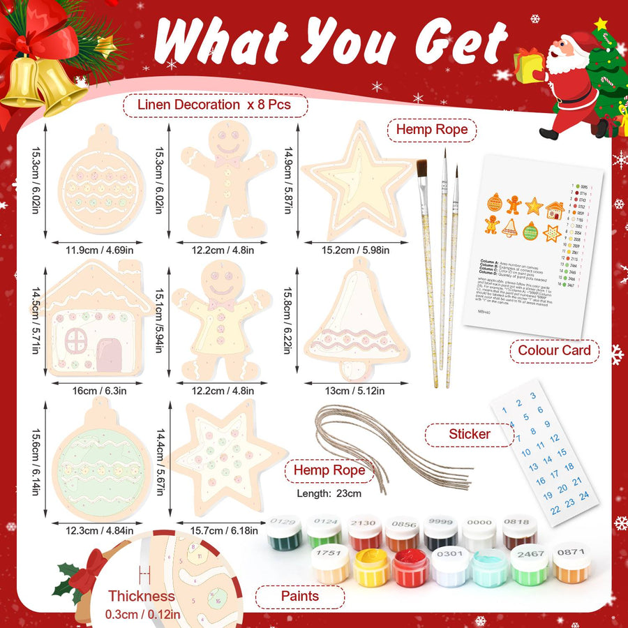 Ornament kit contents