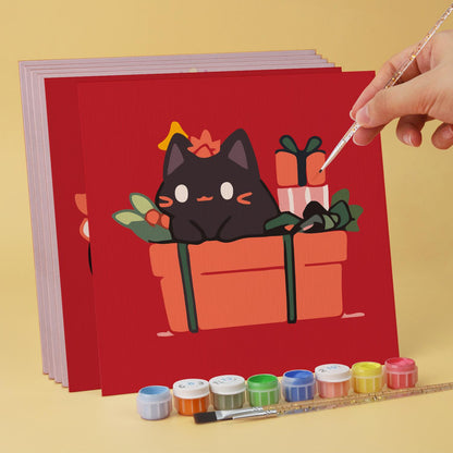 Black Cats in Gift Boxes mini board kit – image 4