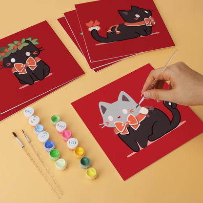Black Cats in Gift Boxes mini board kit – image 7
