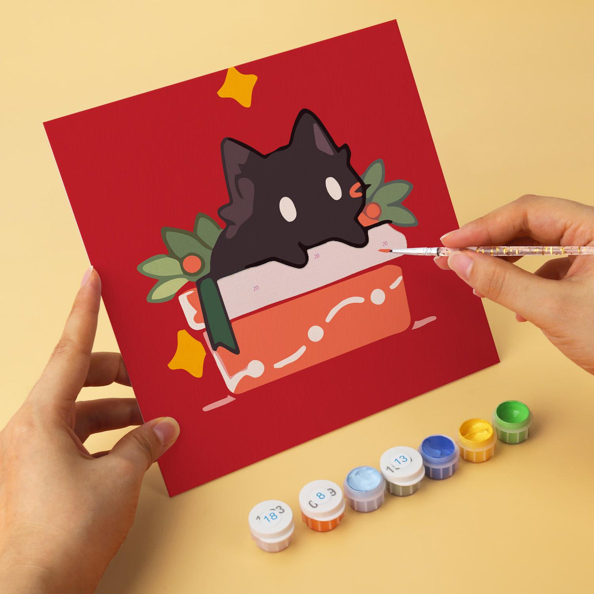 Black Cats in Gift Boxes mini board kit – image 9