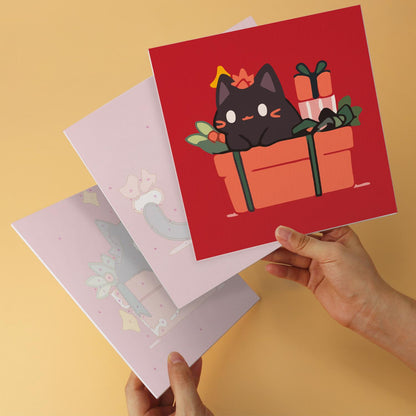 Black Cats in Gift Boxes mini board kit – image 11