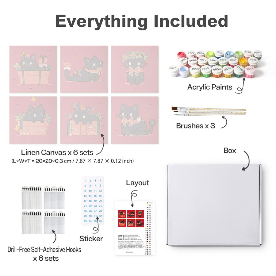 Mini board kit contents