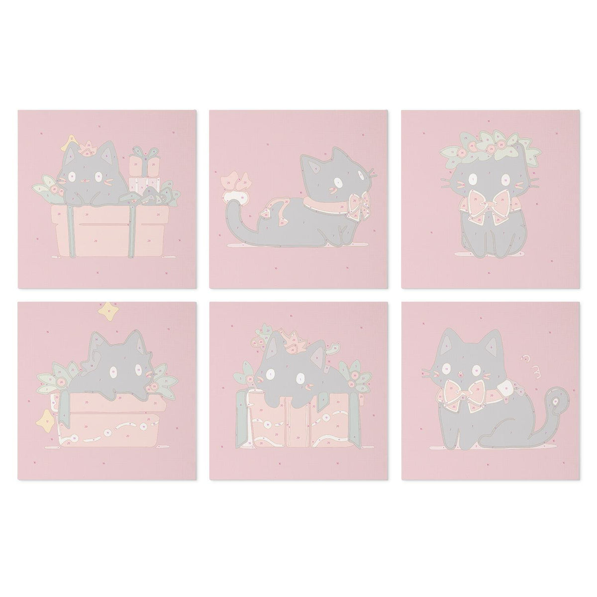 Black Cats in Gift Boxes mini board kit – image 17