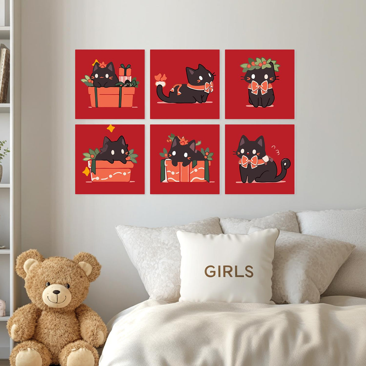 Black Cats in Gift Boxes mini board kit – image 24