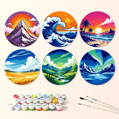 Aurora and Ocean Wave Vistas mini board kit – image 3