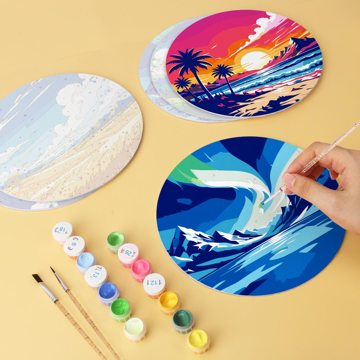 Aurora and Ocean Wave Vistas mini board kit – image 8