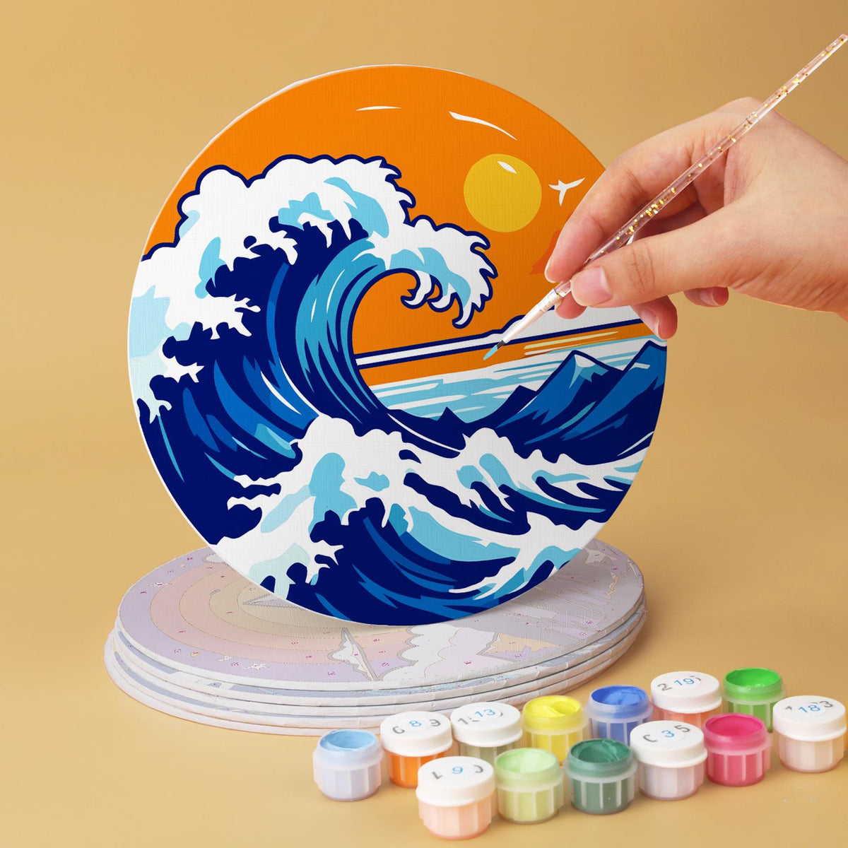 Aurora and Ocean Wave Vistas mini board kit – image 12