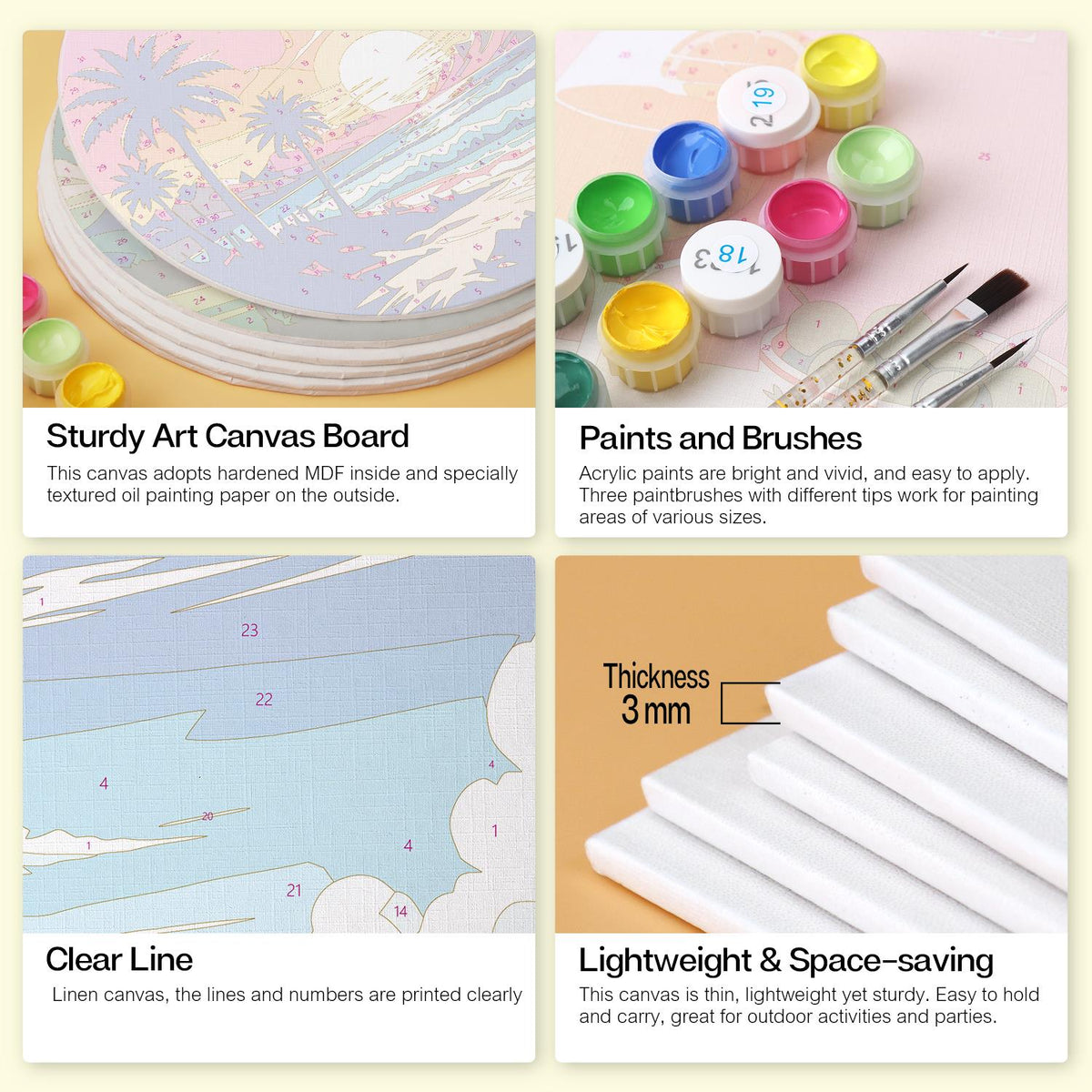 Aurora and Ocean Wave Vistas mini board kit – image 18
