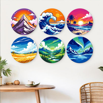 Aurora and Ocean Wave Vistas mini board kit – image 23