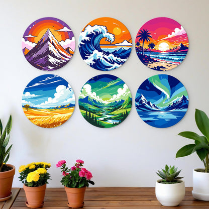 Aurora and Ocean Wave Vistas mini board kit – image 24