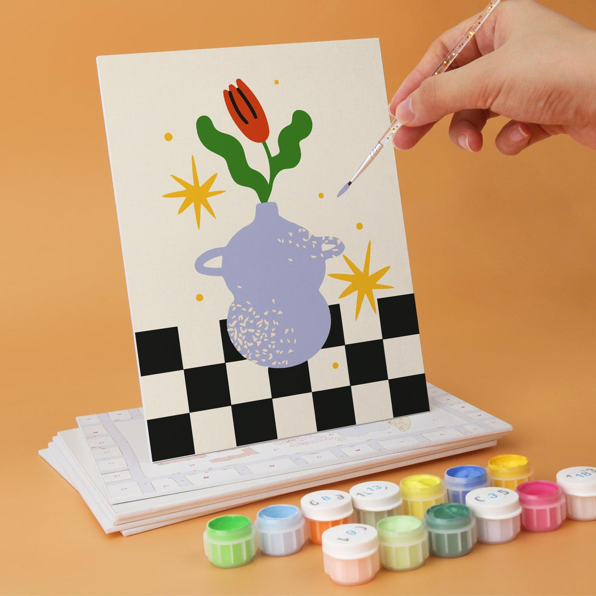 Cat Paw Massage Retro Prints mini board kit – image 4