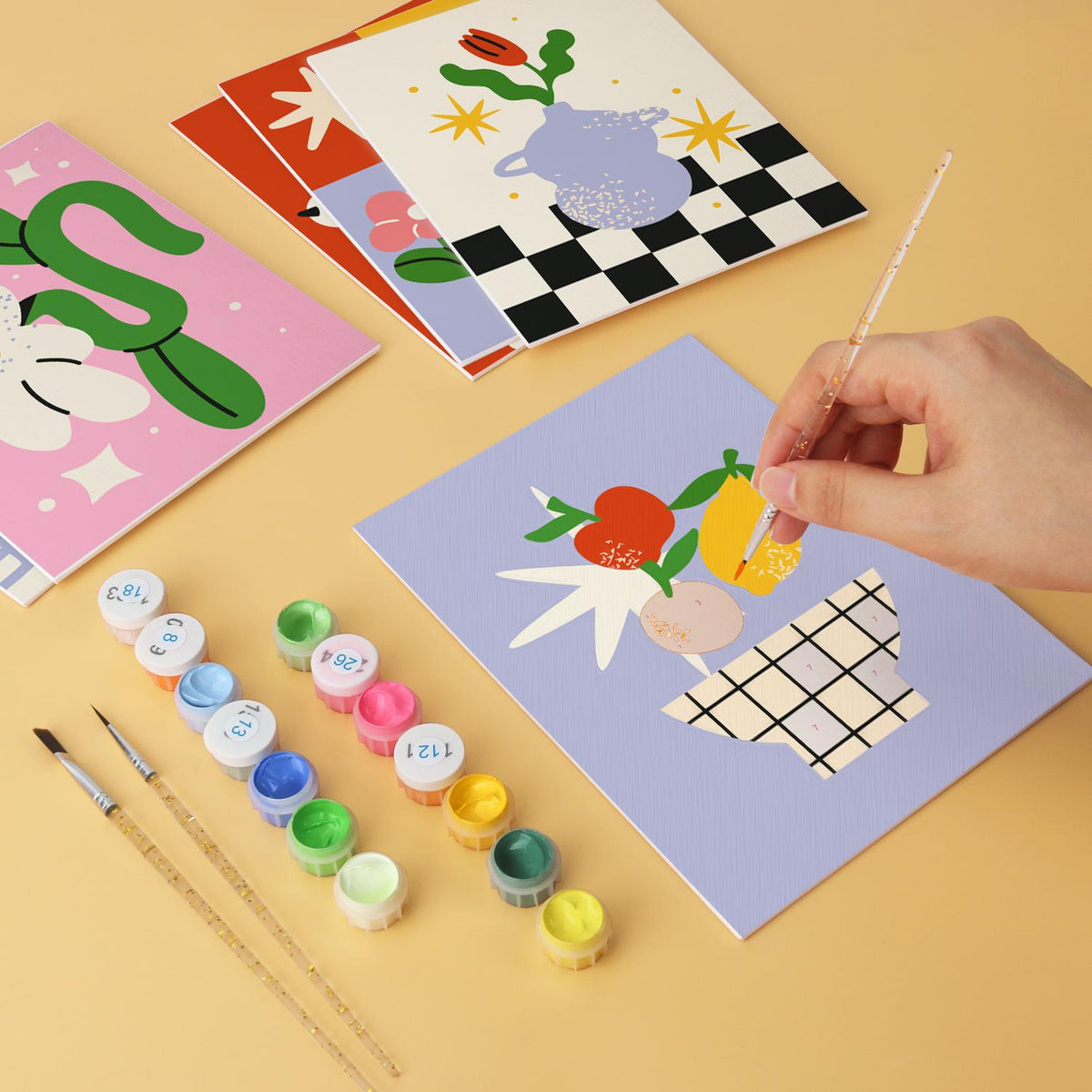 Cat Paw Massage Retro Prints mini board kit – image 7