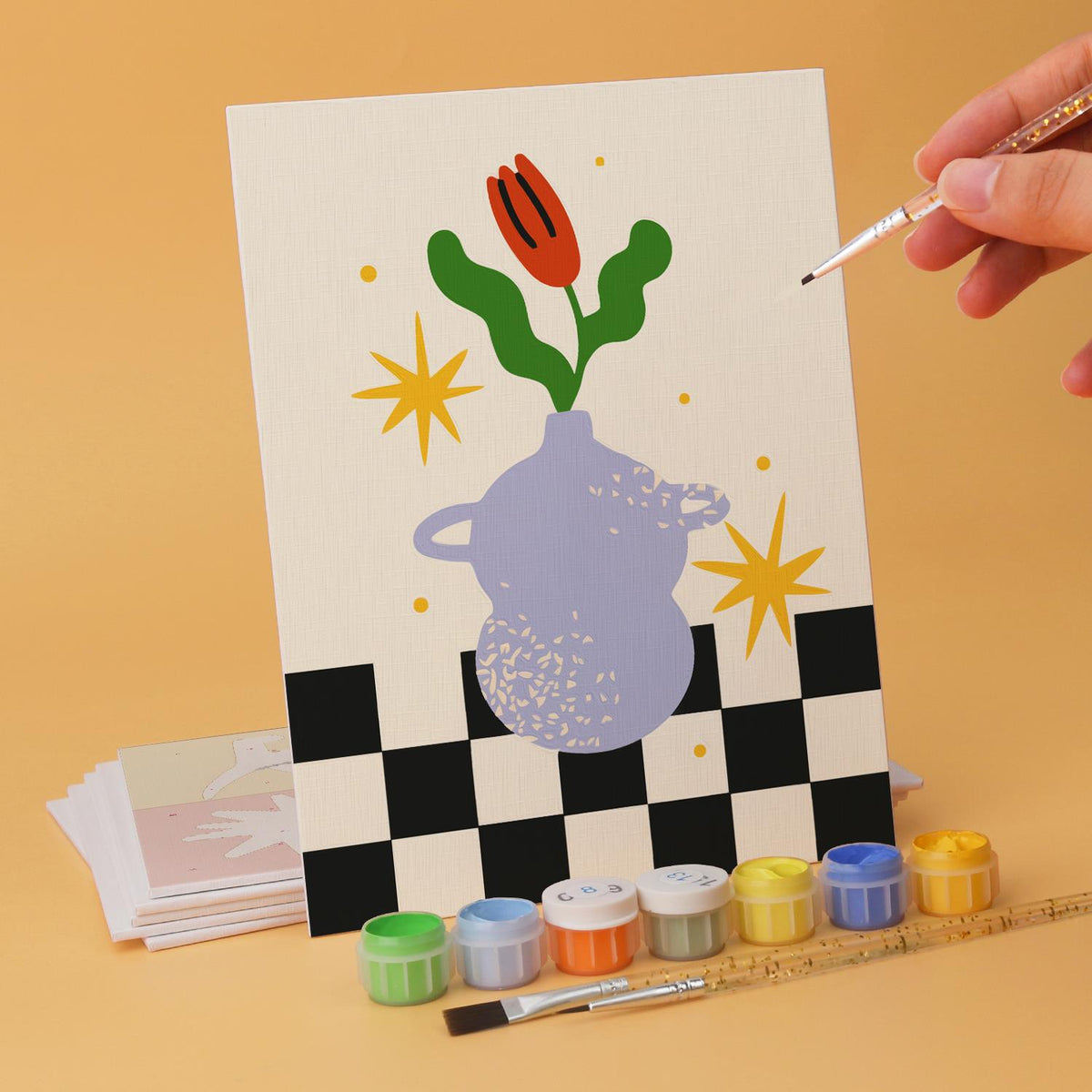 Cat Paw Massage Retro Prints mini board kit – image 12