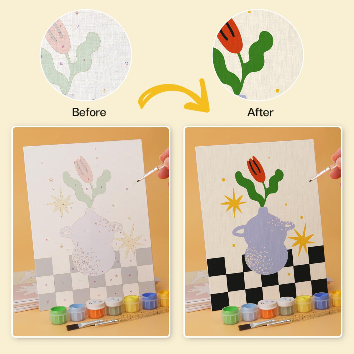 Cat Paw Massage Retro Prints mini board kit – image 21