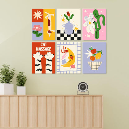 Cat Paw Massage Retro Prints mini board kit – image 23