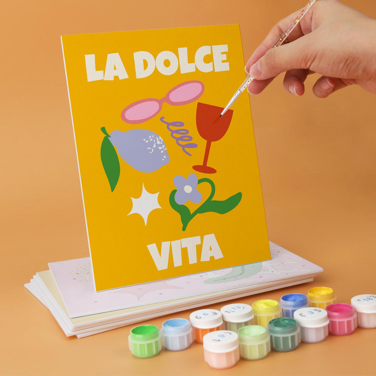 Smiling Sun and Orange Posters mini board kit – image 4