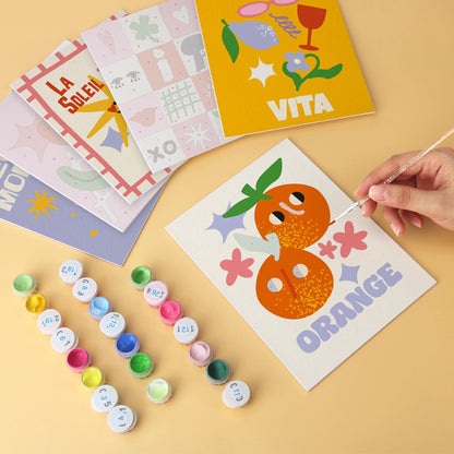 Smiling Sun and Orange Posters mini board kit – image 6