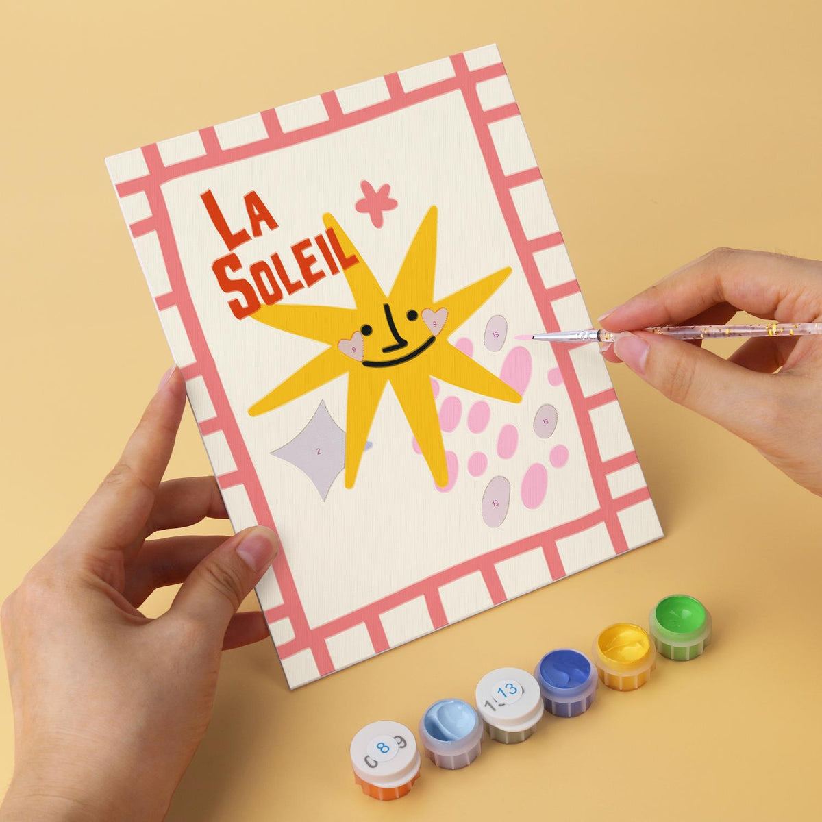 Smiling Sun and Orange Posters mini board kit – image 9