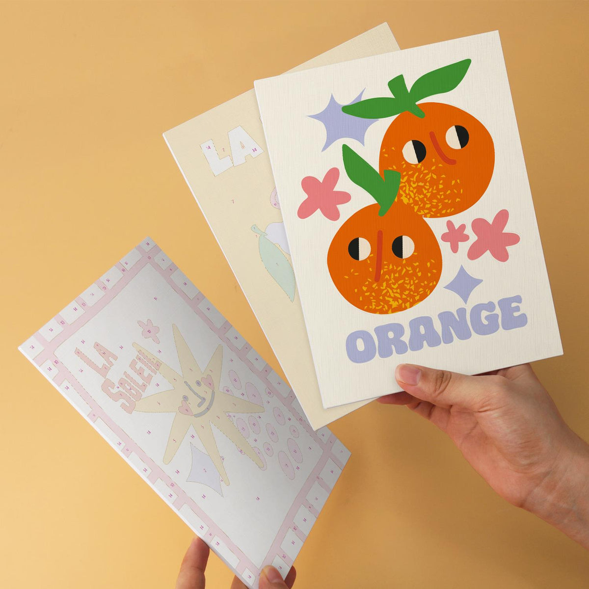 Smiling Sun and Orange Posters mini board kit – image 11