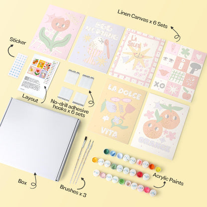 Smiling Sun and Orange Posters mini board kit – image 15
