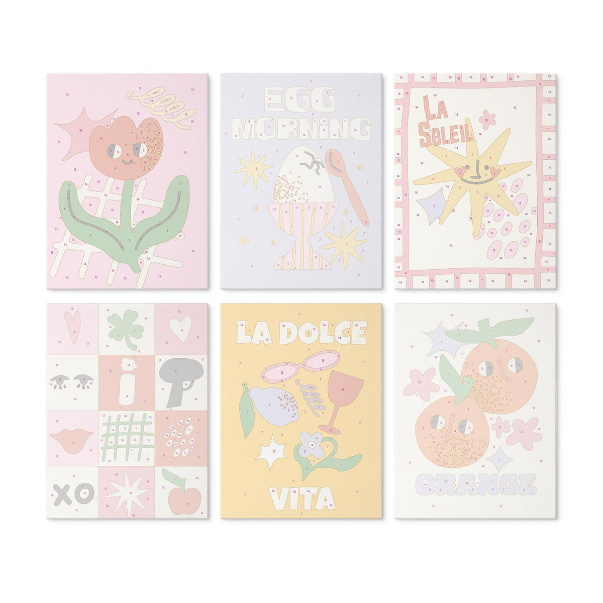 Smiling Sun and Orange Posters mini board kit – image 17
