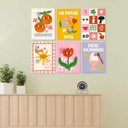 Smiling Sun and Orange Posters mini board kit – image 24