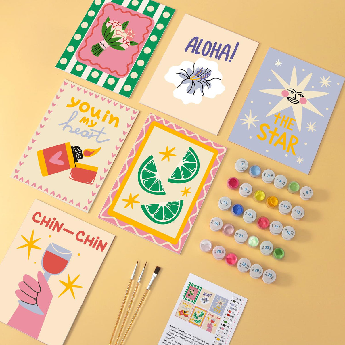 Chin-Chin Toast and Lime Slices mini board kit – image 5