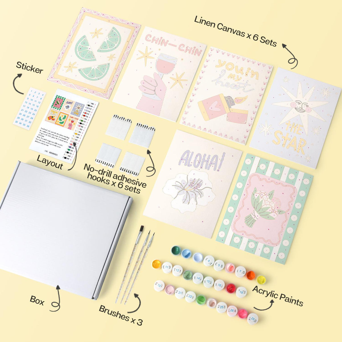 Chin-Chin Toast and Lime Slices mini board kit – image 15