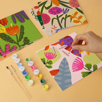 Tangerine and Magenta Florals mini board kit – image 7