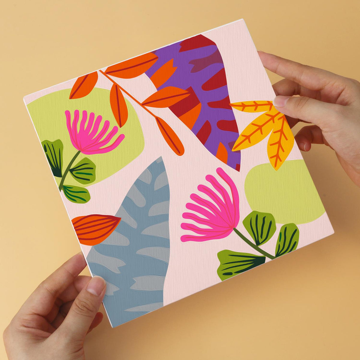 Tangerine and Magenta Florals mini board kit – image 10