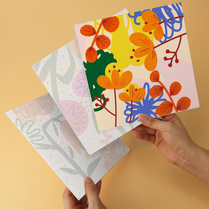 Tangerine and Magenta Florals mini board kit – image 11
