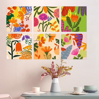 Tangerine and Magenta Florals mini board kit – image 22