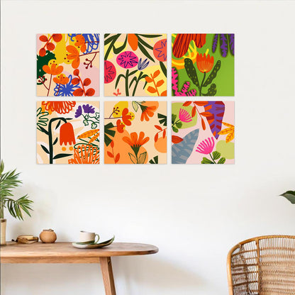 Tangerine and Magenta Florals mini board kit – image 23
