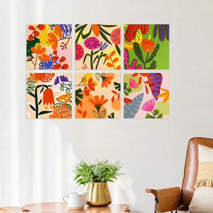 Tangerine and Magenta Florals mini board kit – image 24