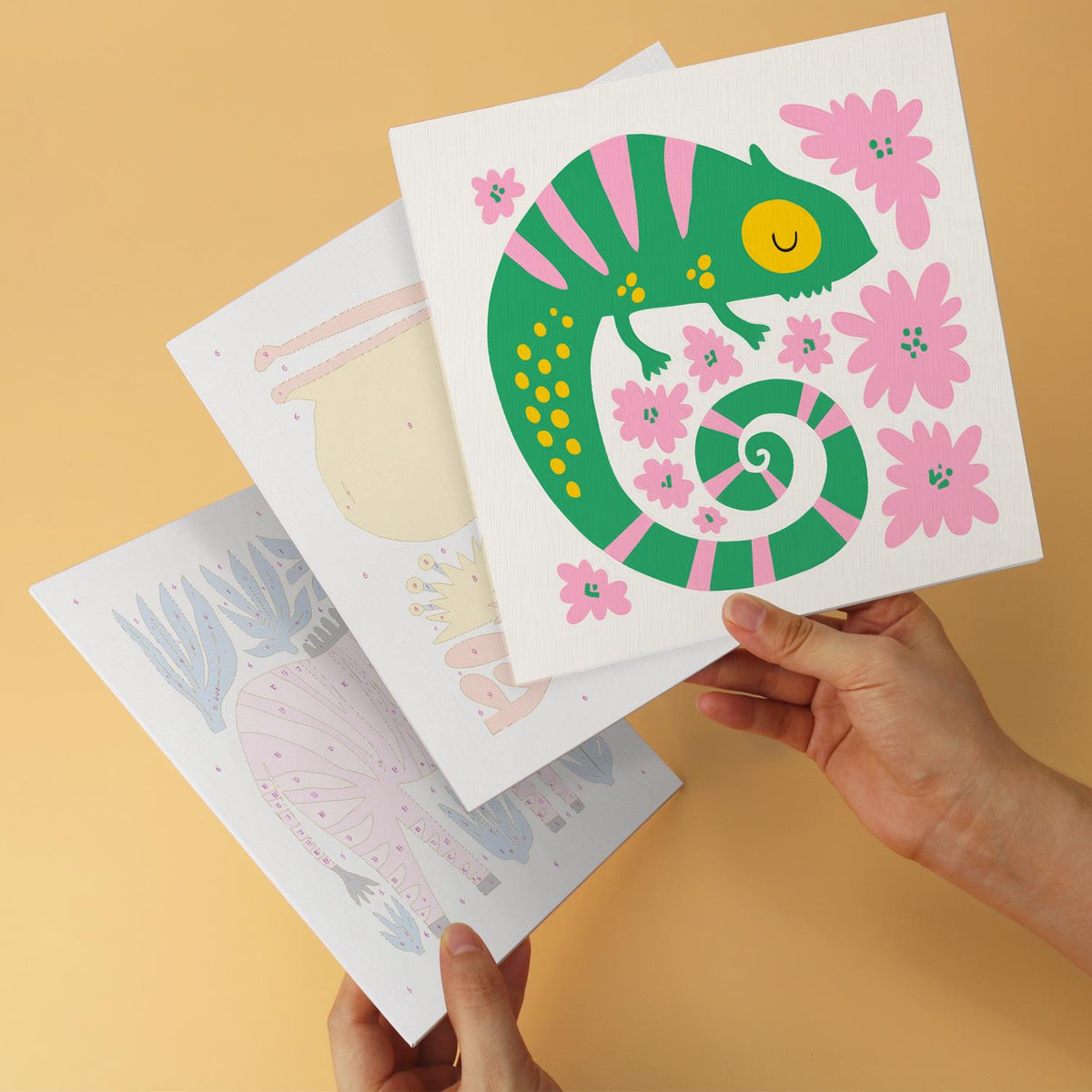 Chameleon and Pelican Cutouts mini board kit – image 11