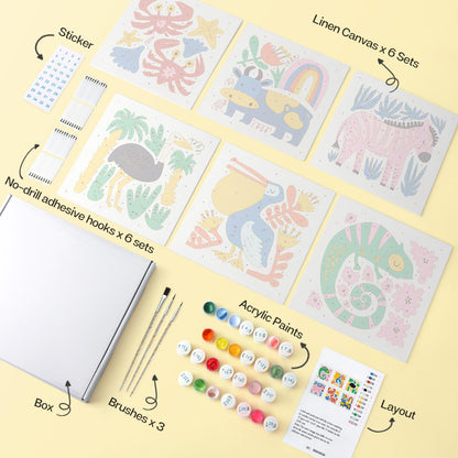 Chameleon and Pelican Cutouts mini board kit – image 15