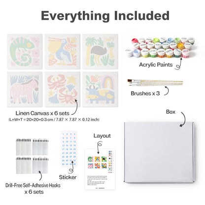 Chameleon and Pelican Cutouts mini board kit – image 16