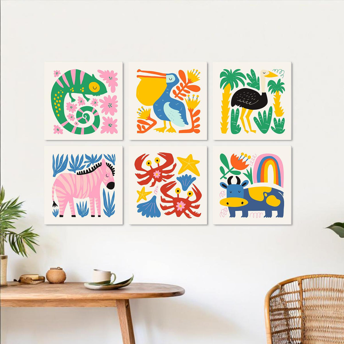 Chameleon and Pelican Cutouts mini board kit – image 24