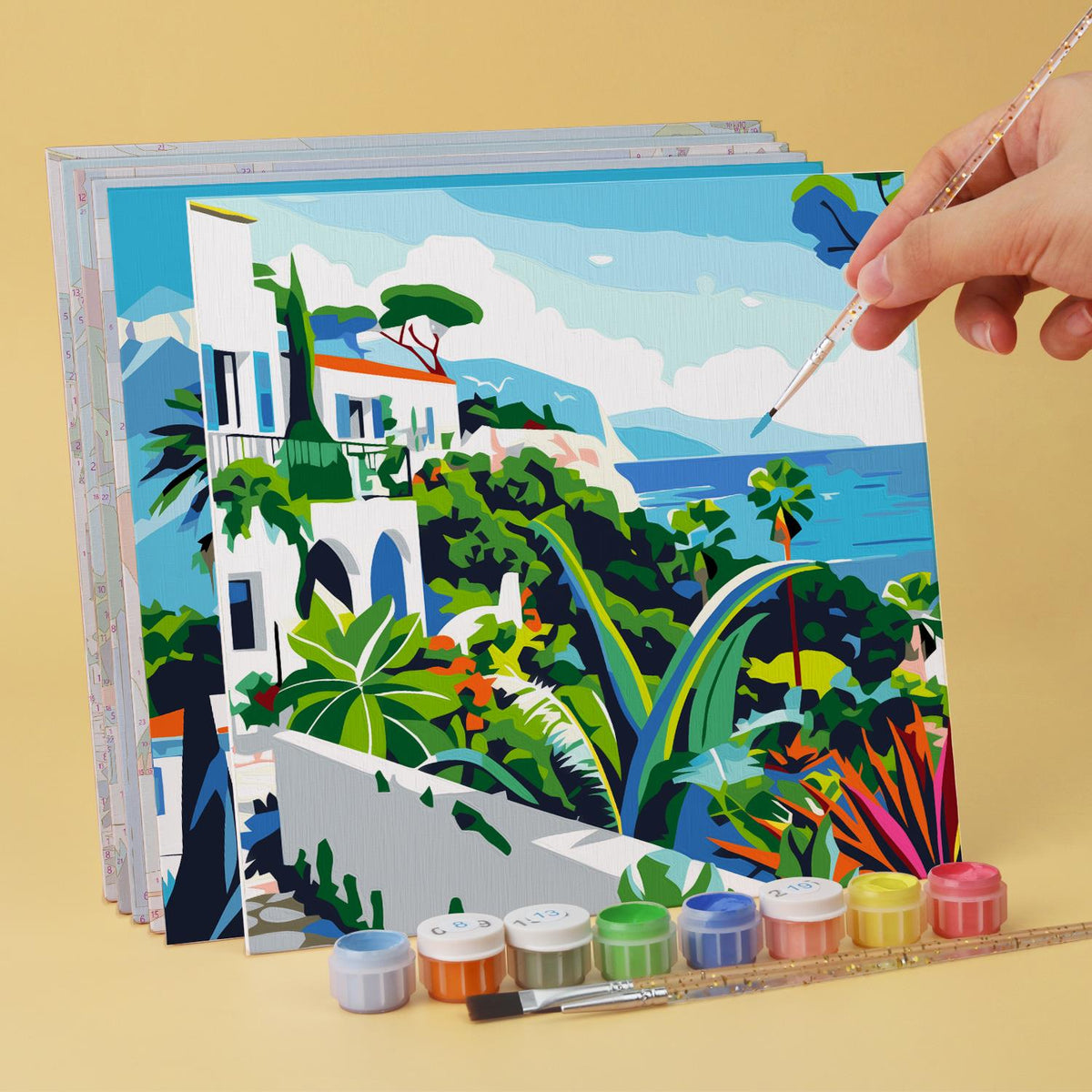 Whitewashed Lanes by the Sea mini board kit – image 4