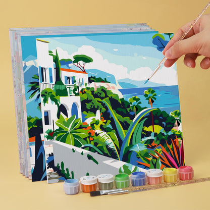 Whitewashed Lanes by the Sea mini board kit – image 4