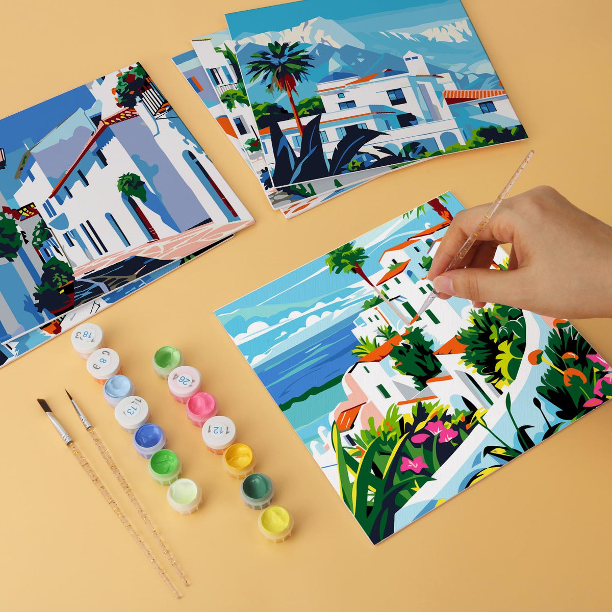 Whitewashed Lanes by the Sea mini board kit – image 7