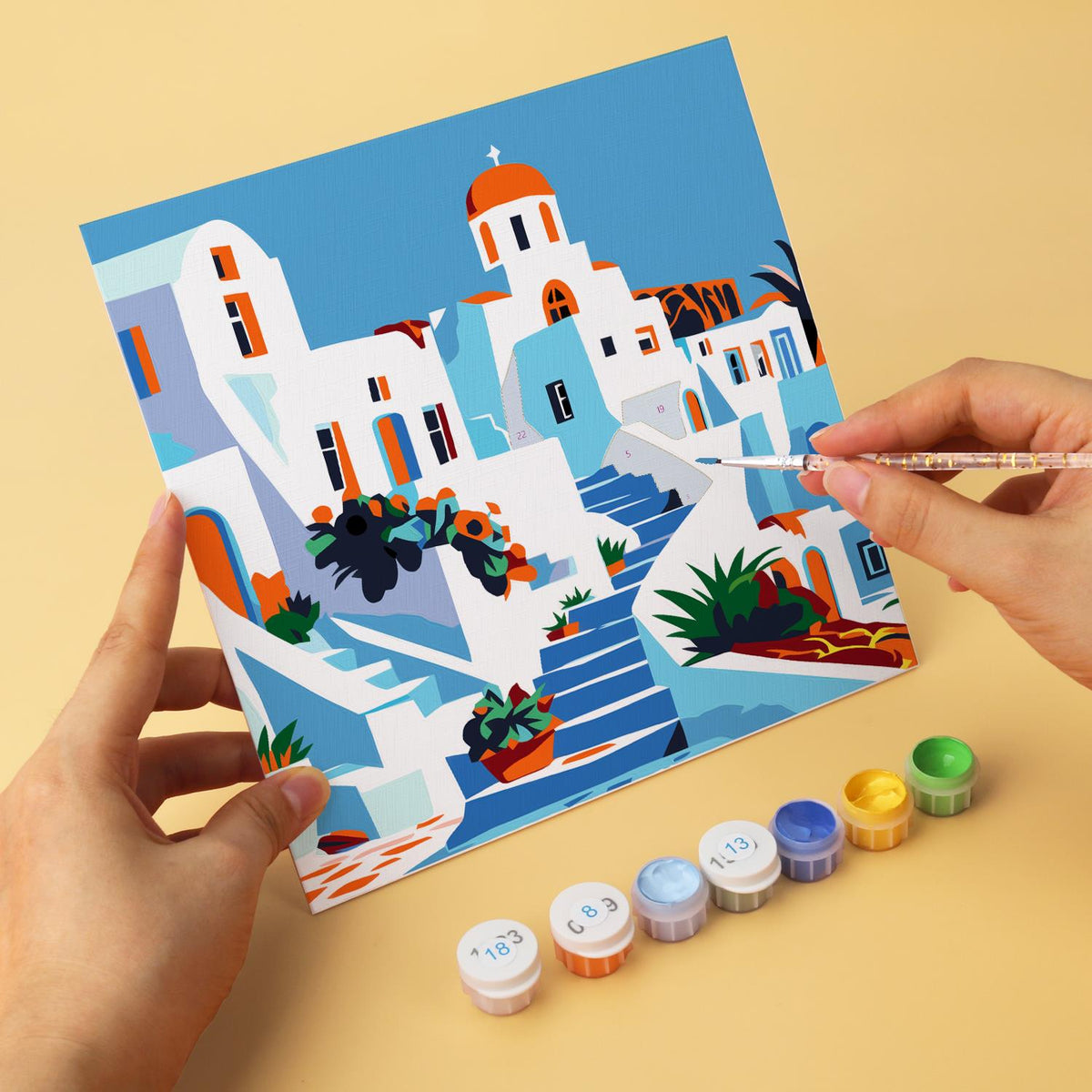Whitewashed Lanes by the Sea mini board kit – image 9