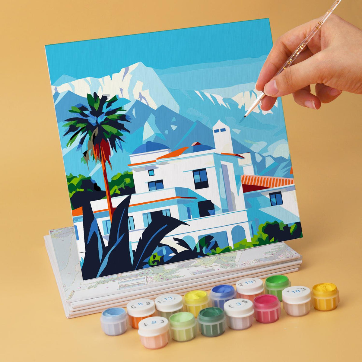 Whitewashed Lanes by the Sea mini board kit – image 12