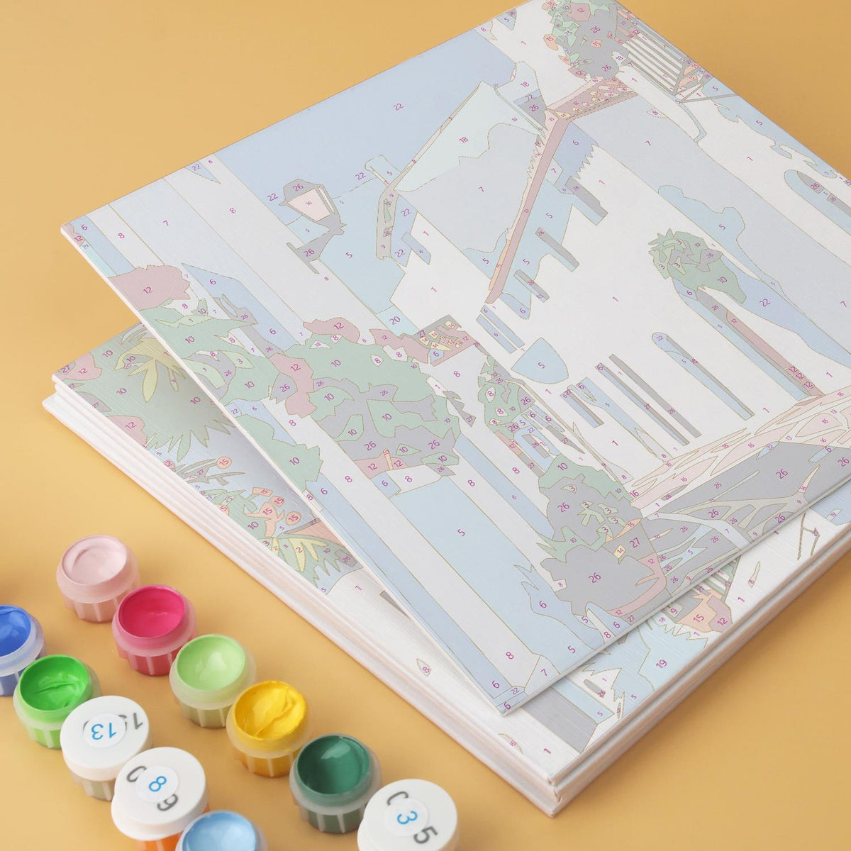 Whitewashed Lanes by the Sea mini board kit – image 13