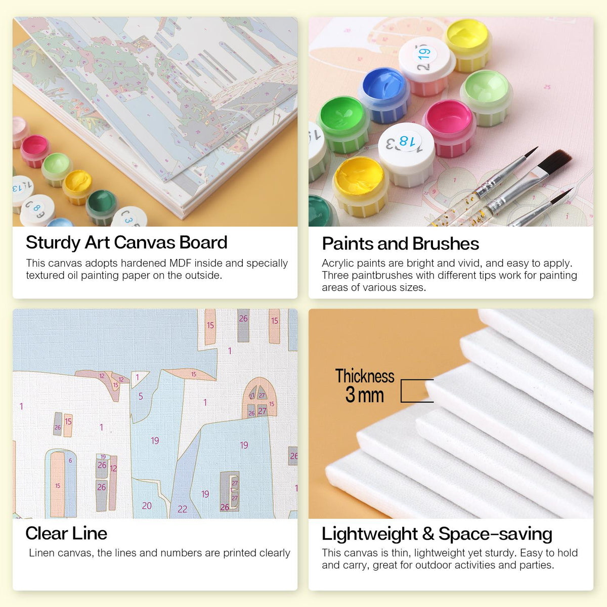 Whitewashed Lanes by the Sea mini board kit – image 18