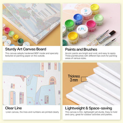 Whitewashed Lanes by the Sea mini board kit – image 18