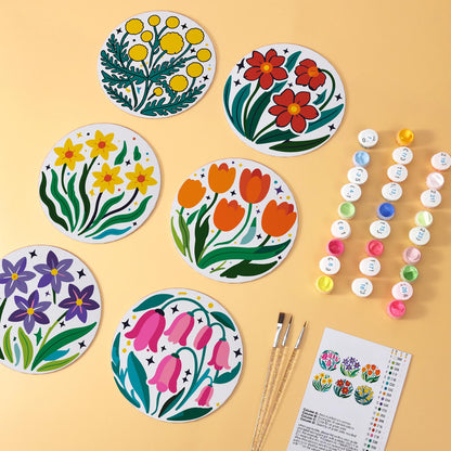Daffodils and Pink Bellflowers mini board kit – image 6